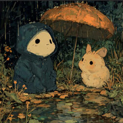 it's the sound of the rain