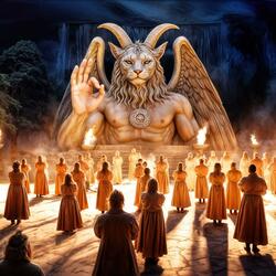 Meowphomet (War Ready, Khoomei Inspired)