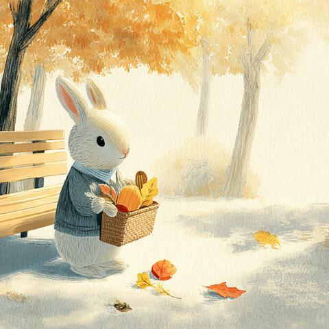 Rabbit Gathering Autumn Leaves（lo-fi chill BGM）