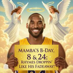 Mamba’s B-Day, 8 & 24: Rhymes Droppin’ Like His Fadeaway!