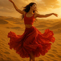 the sound of passionate dancing in the desert #3