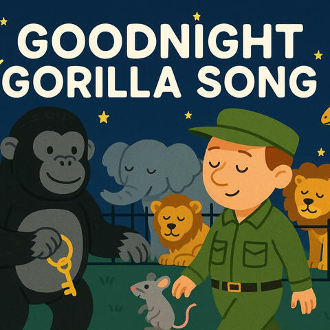 Goodnight Gorilla Song  | Kids Bedtime Song | Children’s Storybook Music