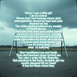 Drink pipe water for lunch