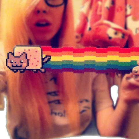 NYAN CAT SUICIDE NOTE *2012 RARE*