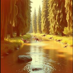 Funky Flow at Big Beaver Island Creek