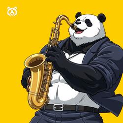 Happy Panda Sax