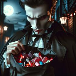 Vampire trick-or-treating