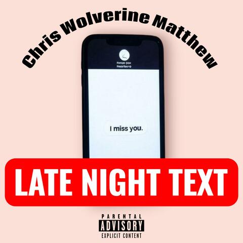 LATE NIGHT TEXT