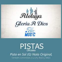 Aleluya Gloria a Dios (Pista en Do Mayor)