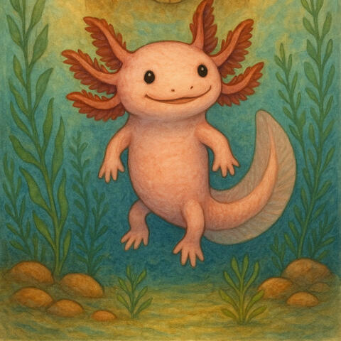 Axolotl of the Lake