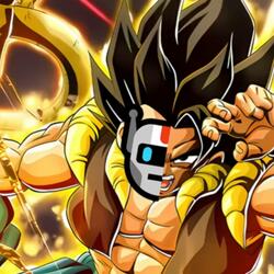 LR TEQ Golden Frieza + Gogeta Reversible Exchange (Reimagined by AI)