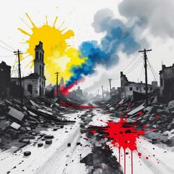 Украина  - ты голос мира