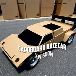 cardboard racecar