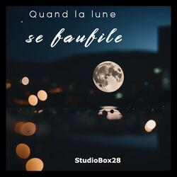 Quand la lune se faufile, douce et discret