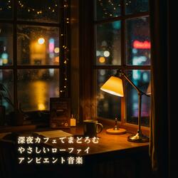深夜2時のカフェで流れるLo-Fiアンビエント