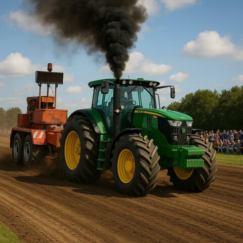 Traktortræk på Falster