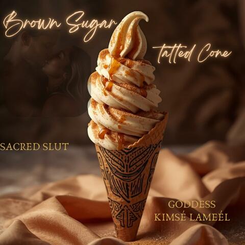Brown Sugar -Tatted Cone