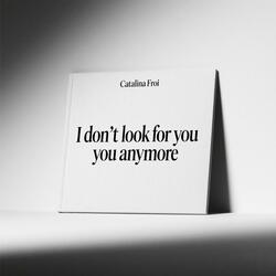 I don't look for you anymore