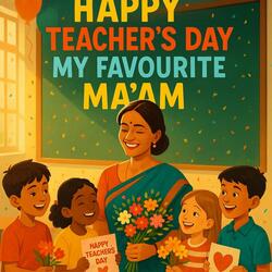Happy Teachers Day, My Favourite Maam