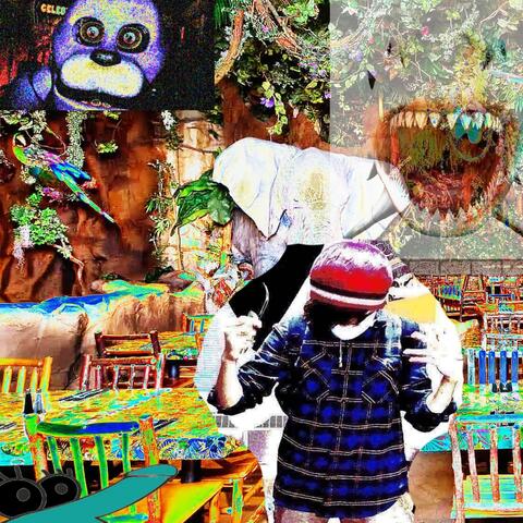 cass goes to rainforest cafe