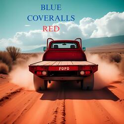 Blue Coveralls Red