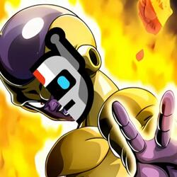 LR TEQ Golden Frieza + Gogeta Active Skill (Reimagined by AI)