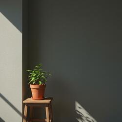 Still Life with Plant