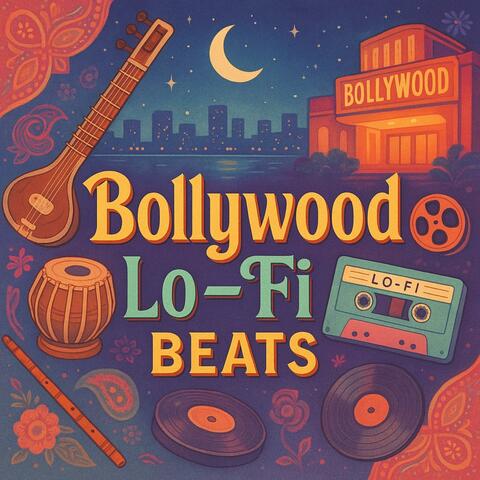 Bollywood Lo-Fi Beats — Study Nights Rain Windows, Tea Houses & Night Trains