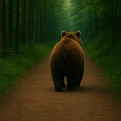 Trece ursul pe cărare