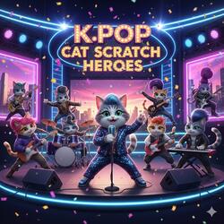 K-Pop Cat Scratch Heros