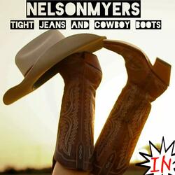 Tight jeans and cowboy boots