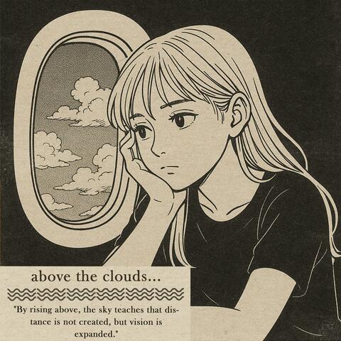 above the clouds...