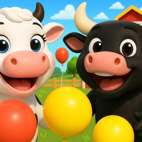 LA VACA LOLA Y EL TORO LOLO,VAMOS A PINTAR TODA LA GRANJA