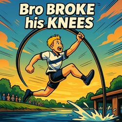 Bro BROKE his KNEES