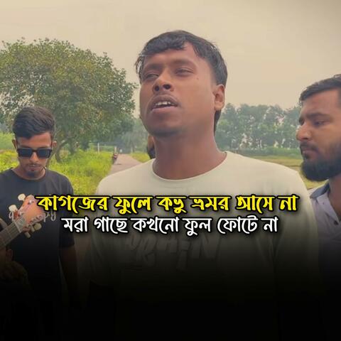 কাগজের ফুলে কভু ভ্রমর আসে না