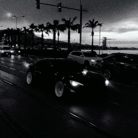 siyah coupe araba
