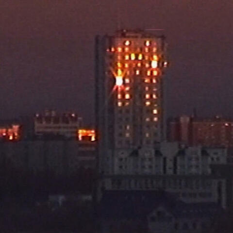 Night on the Brutalist Block
