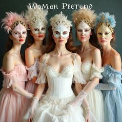 Women pretend