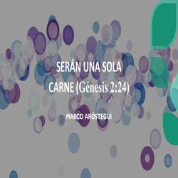 Serán Una Sola Carne (Génesis 2:24)