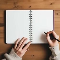 Empty Page Empty Book