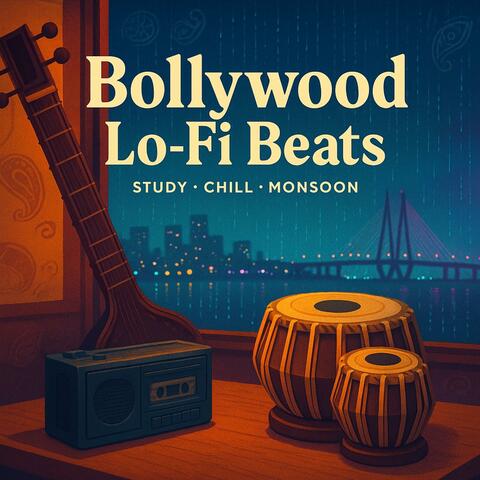 Bollywood Lo-Fi Beats — Monsoon Study Nights Trains, Cafés & Rain Across India