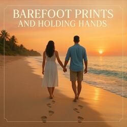 Barefoot Prints and Holding Hands