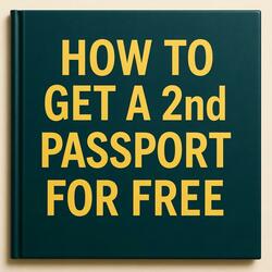 How To Get A Second Passport For Free // 10 Secret Ticks And Tips For A Free 2nd Passport And Citizenship