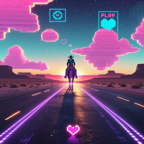 Pixel Sunset – Y2K Gaming Mix