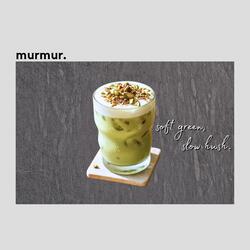 green dusk on linen air