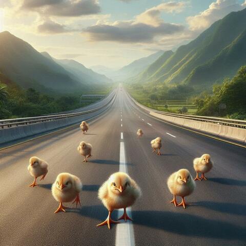 Chicks Moving Forward on the Highway