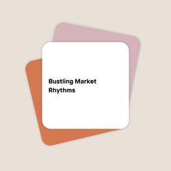 Bustling Market Rhythms