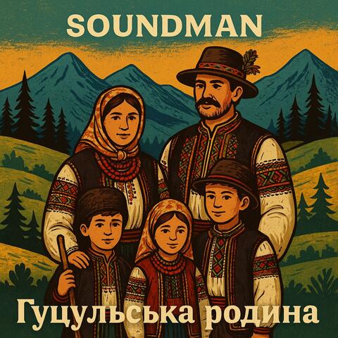 Гуцульська родина