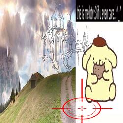 hello kitty (pompompuriin)