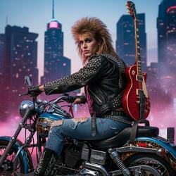 Play me some real music (80's glam rock)